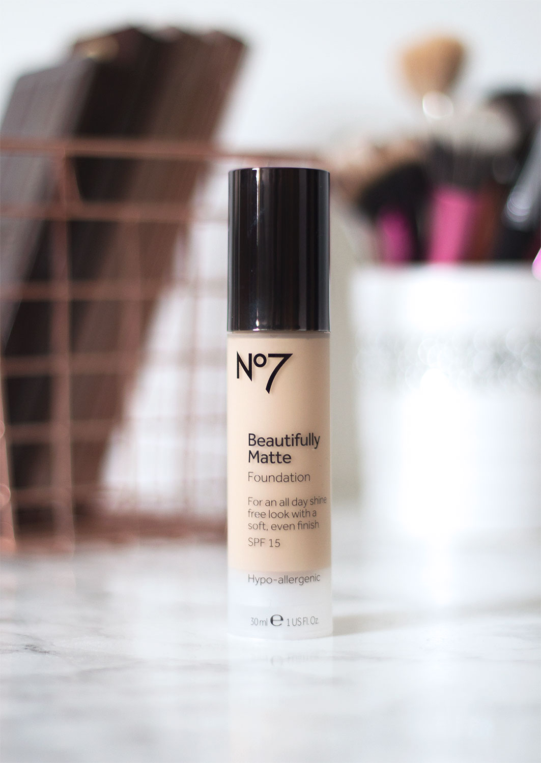 No7 Beautifully Matte Foundation.