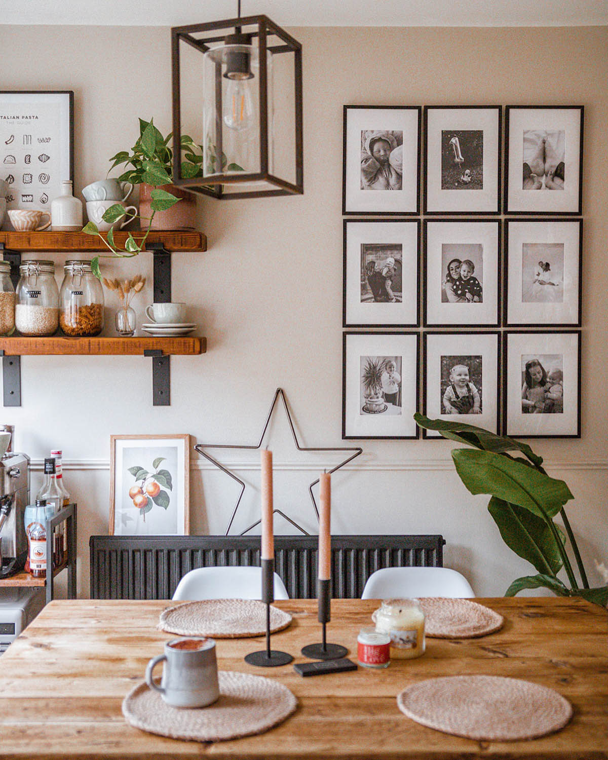 how to create a gallery wall lounge picture frames framed prints assortment colours