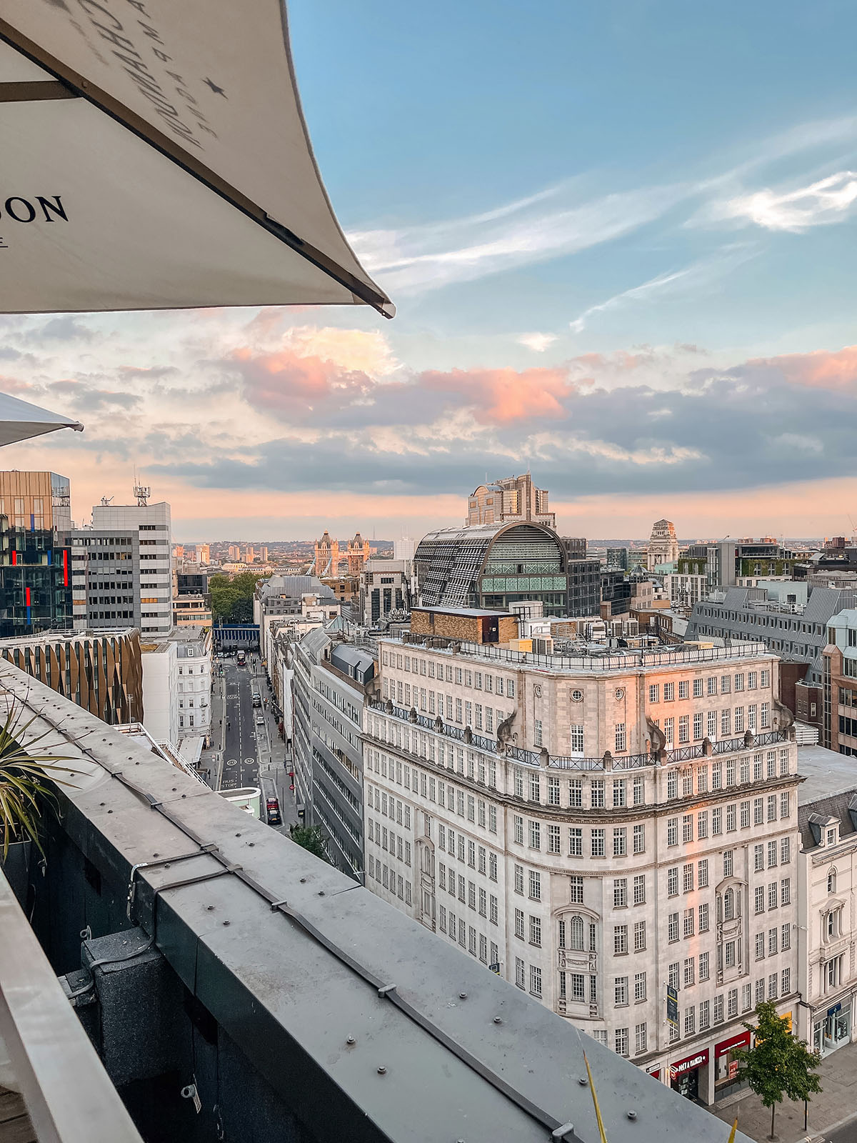 Celebrating Turning 27 in London.