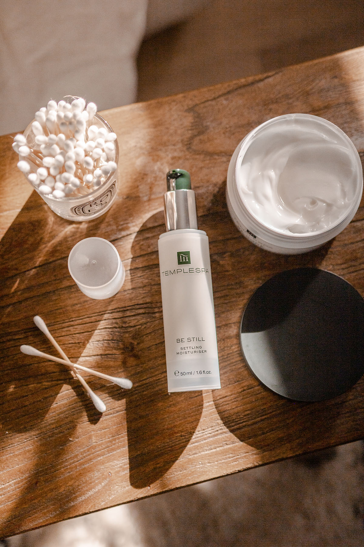 temple spa be still face moisturiser be gone cleansing creme review