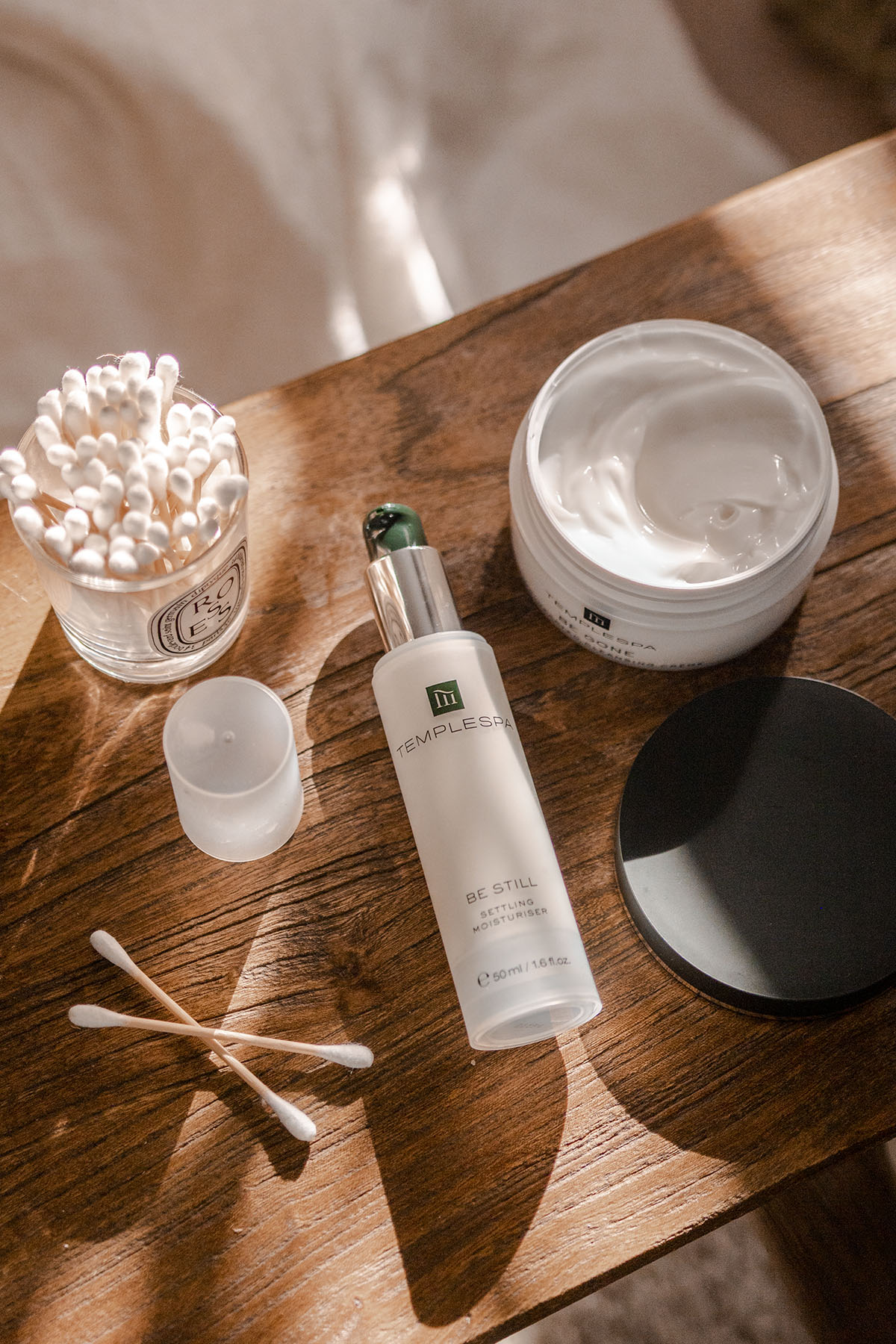 temple spa be still face moisturiser be gone cleansing creme review