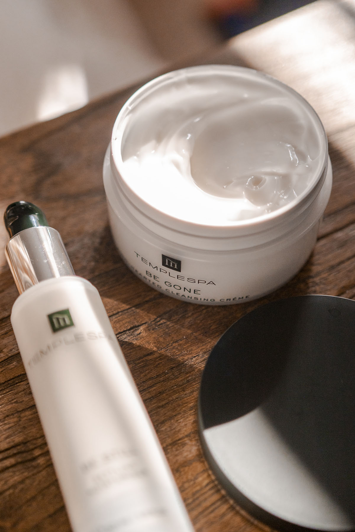 temple spa be still face moisturiser be gone cleansing creme review