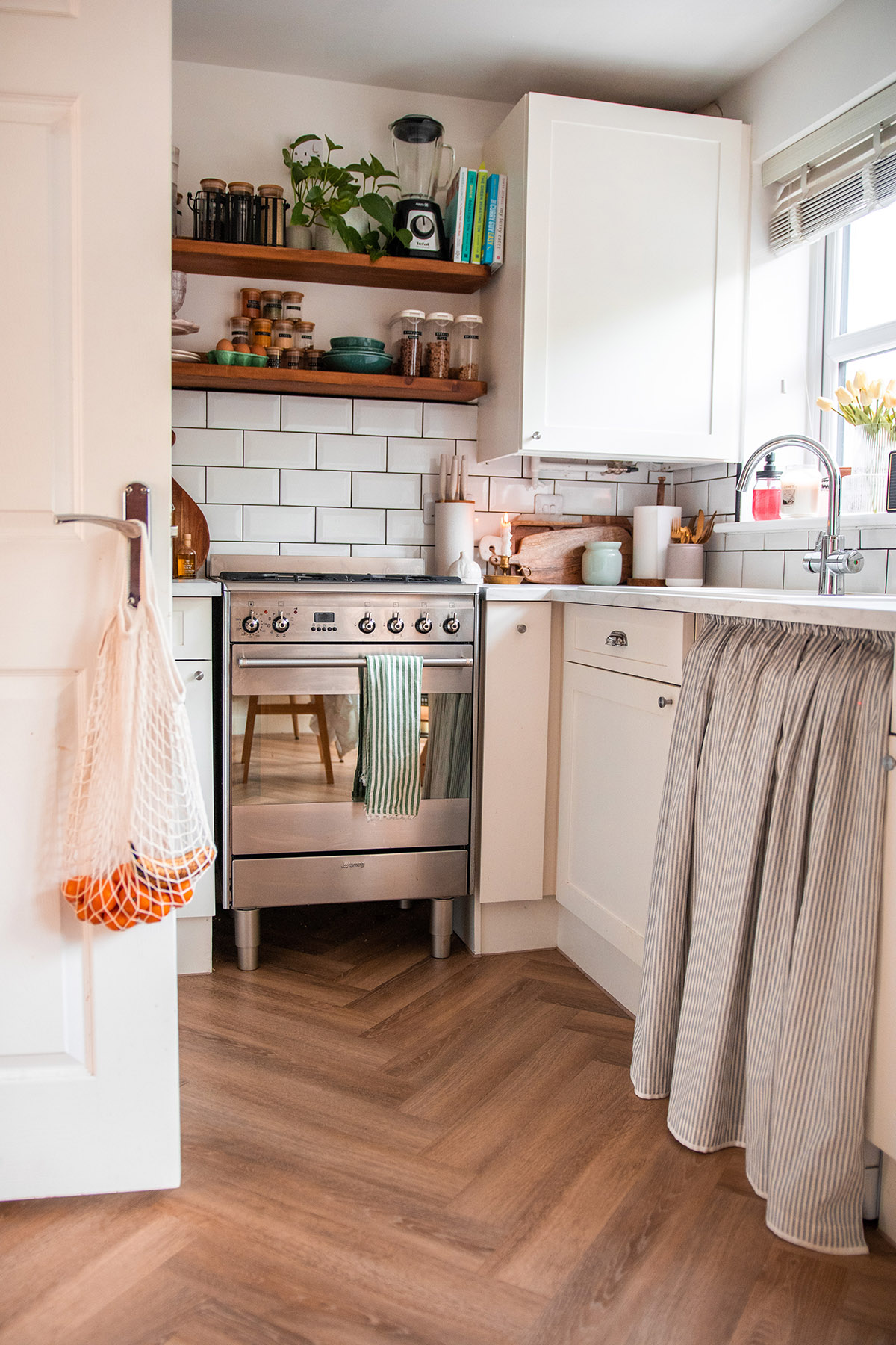 Harvey Maria flooring renovation lvt herringbone floor