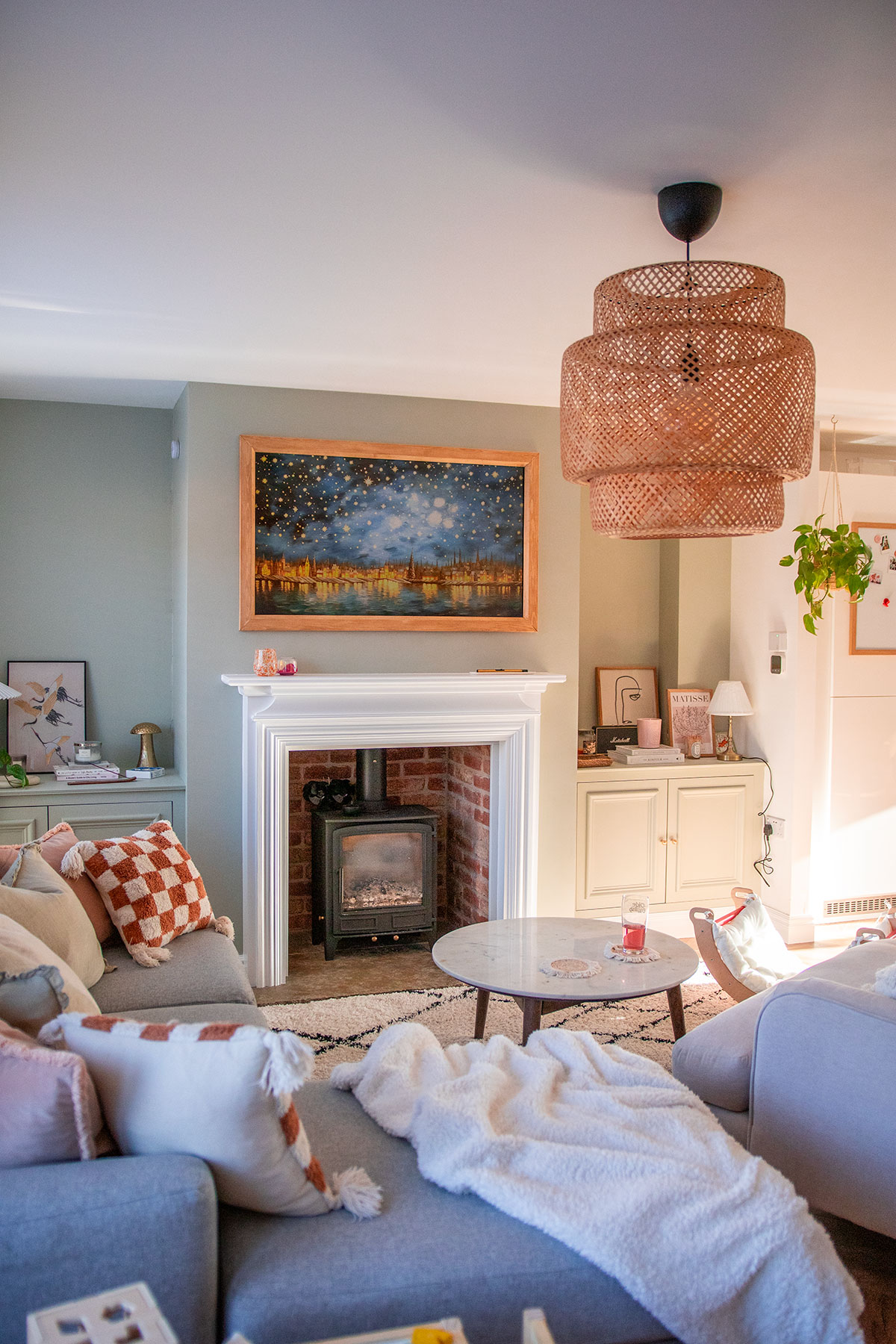 log burner installation new build fireplace install home renovation house chimney breast