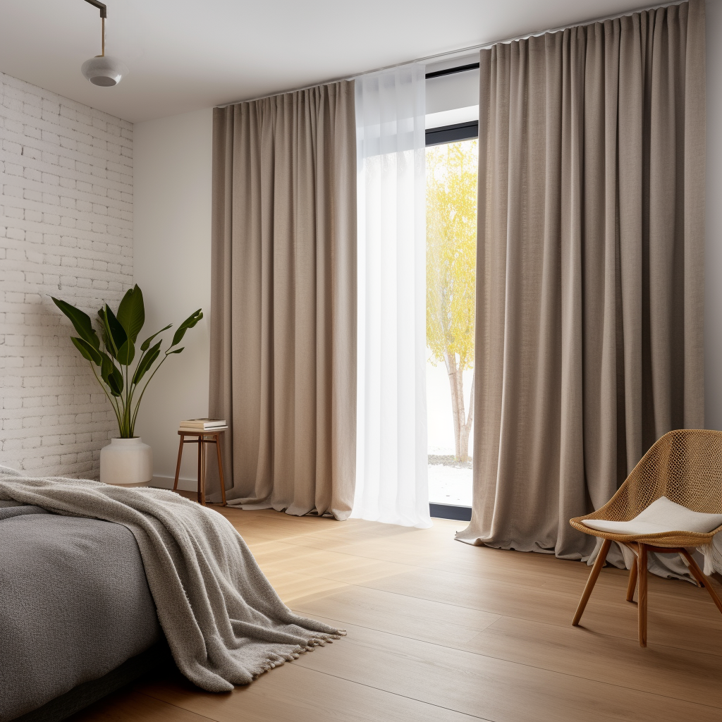 Comfortable Sleep: Choose Curtains For Light Control.