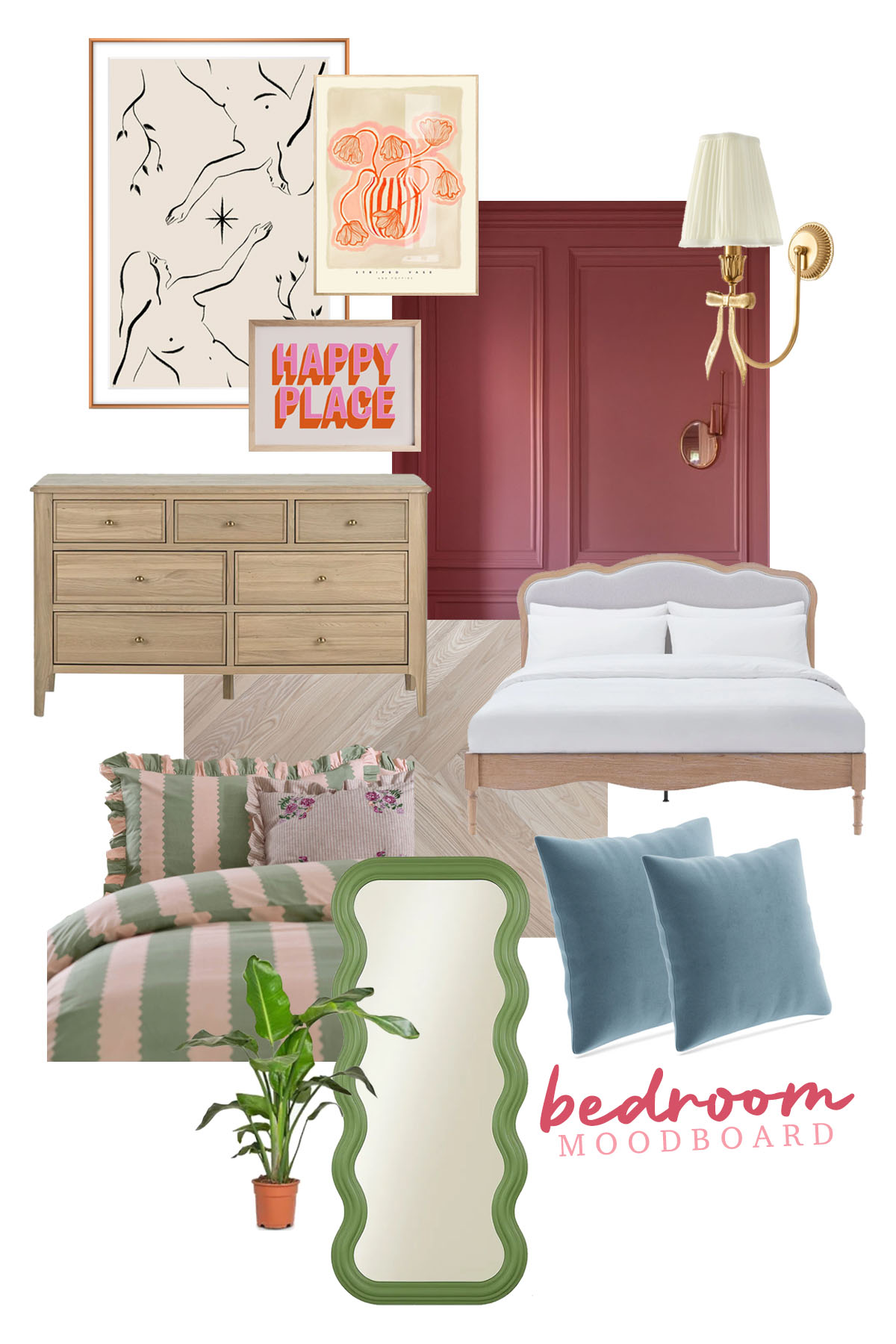 Bedroom Moodboard.