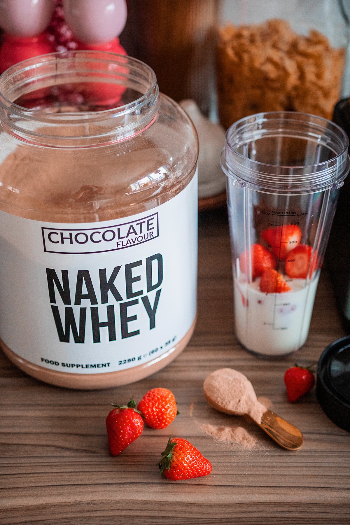Naked Whey: A Protein Powder Without Additives.