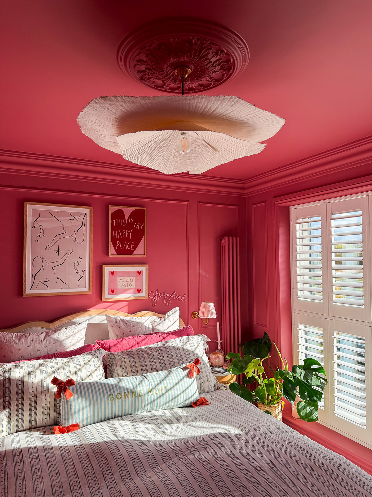 bedroom panelling styling ideas