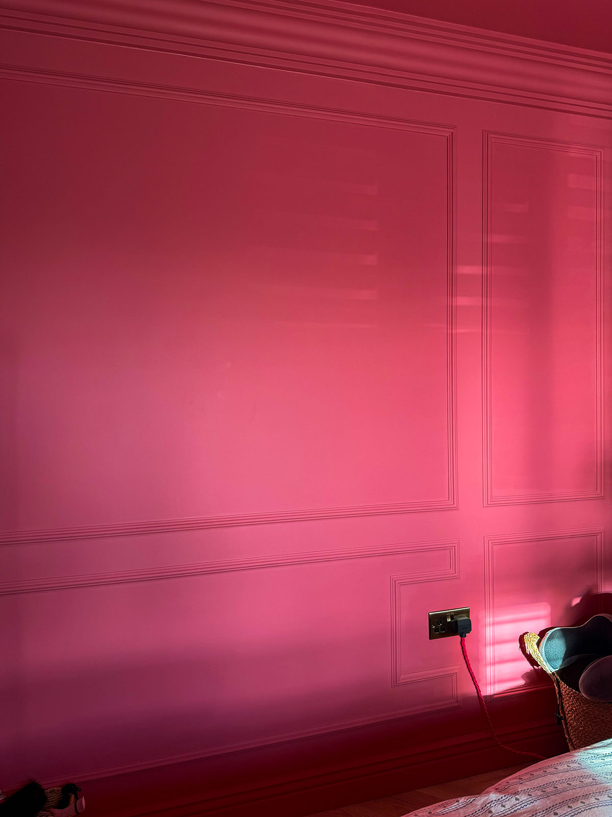 bedroom panelling styling ideas